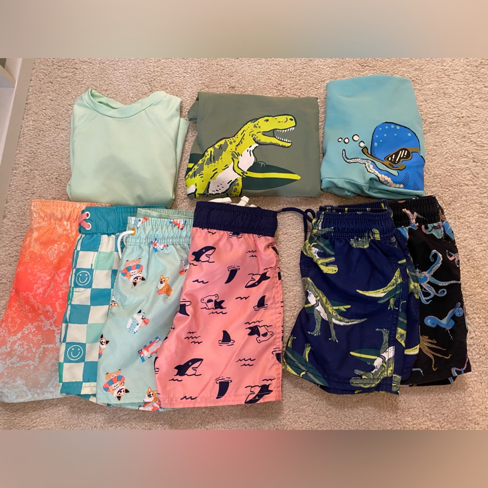 Boys 3T Toddler Swimwear Lot